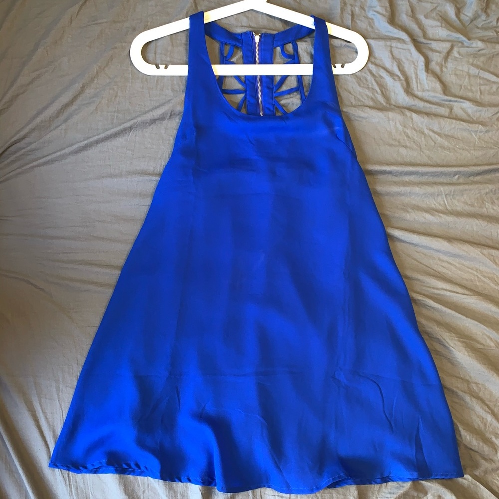 Blue homecoming/party dress